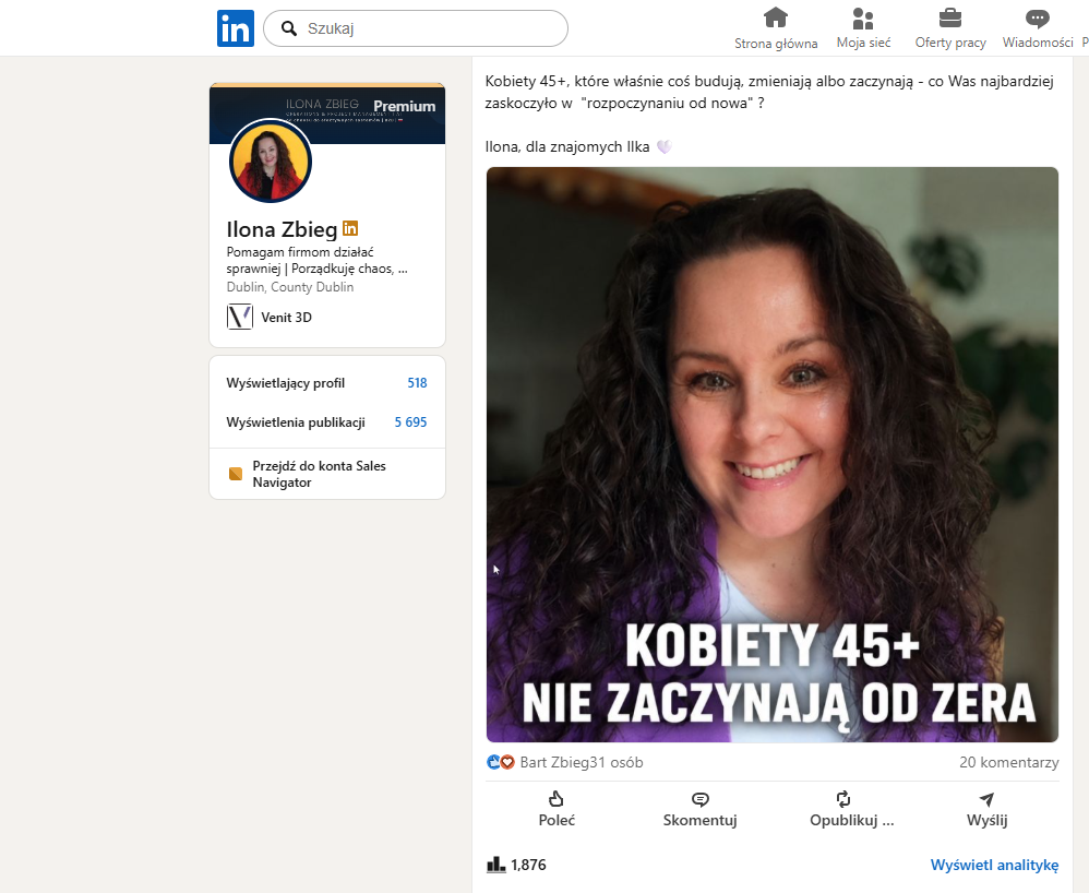 Post LinkedIn
